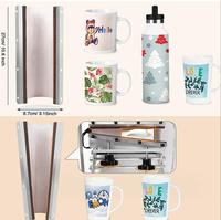 Nouvelle Imprimante à Plat 30 OZ Machine à Cuisson de Tasses Presse à Chaud pour Bouteilles d'Eau Équipement d'Impression de Motifs et Logos Publicitaires