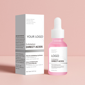 Suero Labial Exfoliante con BHA y PHA al 5%, Hidratante, Reparador, Voluminizador, Antienvejecimiento y Suavizante, Marca Privada - Product Image 1
