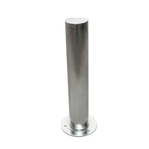 316 thép không gỉ bollard cố định giao thông Barrie rào cản thép không gỉ