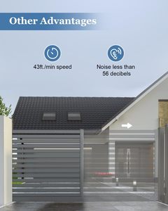 Moteur d'ouverture de <span class=keywords><strong>porte</strong></span> coulissante à commande à distance intégrée pour installations publiques - Product Image 5