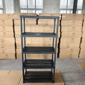 Scaffale di Stoccaggio in Plastica a 5 Ripiani, Capacità 750 lbs, Resistente e Leggero, per Garage, Magazzino e Casa - Product Image 2