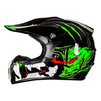 Casque de moto pour adultes et adolescents, casque complet pour vélo de montagne, casque de karting, casque de course pour adultes et enfants