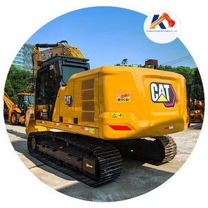 Excavatrice sur chenilles hydraulique CAT 320GC d'occasion de 20 tonnes à faible consommation de carburant, modèle 320 320gc, pour travaux de construction routière - Product Image 1