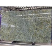 Pierre naturelle Union Stone, marbre vert poli de Bulgarie, grande dalle, moderne, imperméable, garantie 1 an pour cuisine et salle de bain