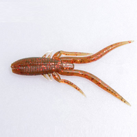 Umpan Lunak Baru Tiba, Spesial Weihai, Murah, Umpan Lunak Ekor Terbelah, Umpan Plastik Lunak 68mm 2.3g, Umpan Renang, Umpan Pancing Lunak Tenggelam Lambat, Umpan Pancing Pesca