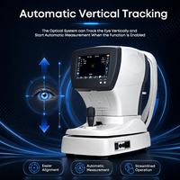 Réfractomètre automatique AIST Optics FA-6500K 7 pouces avec mise au point automatique, kératomètre, autorefracteur pour équipement d'optométrie ophtalmique