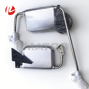 Espejo Retrovisor Lateral Cromado para <span class=keywords><strong>Caravana</strong></span> Urvan Bus E24, Soporte de Acero, Accesorios de Galvanoplastia - Product Image 6