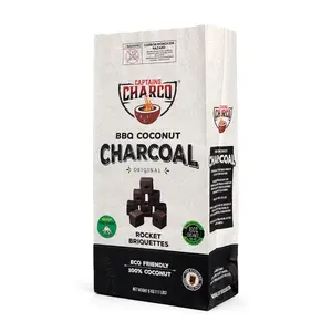 5kg empty charcoal packing paper bags paper bag for charcoal with your own logo