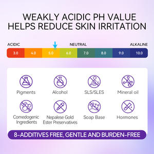 Lanbena soporte OEM producto ácido hialurónico <span class=keywords><strong>facial</strong></span> retinol antienvejecimiento lavado limpiador <span class=keywords><strong>facial</strong></span> - Product Image 5