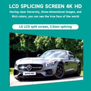 3*3 LCD Nối Màn Hình 49 55 Inch LCD Video <span class=keywords><strong>Wall</strong></span> Hẹp Bezel <span class=keywords><strong>3.5</strong></span> Mét Trong Nhà LCD Video <span class=keywords><strong>Wall</strong></span> Panel Hiển Thị - Product Image 5