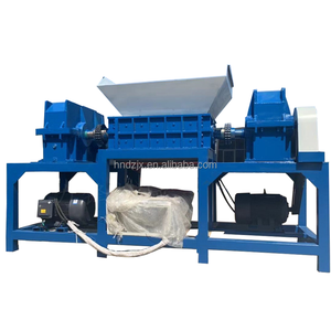 DZJX Large Double-shaft Shredders Are Used in Waste Recycling Stations to <strong>Shred</strong> Plastic and <strong>Rubber</strong> - Product Image 1