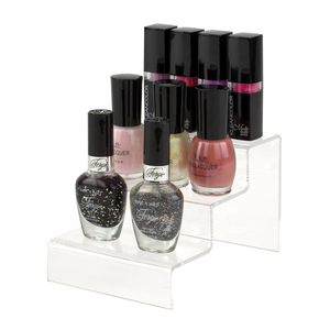 Exhibidor de Acrílico Transparente de 3 Niveles para Mostrador, Personalizado al por Mayor - Product Image 3