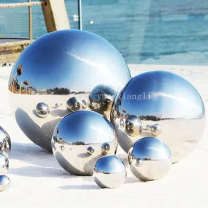 China Factory Custom Commercial Decorative PVC Inflatable Ball Inflatable Mirror Ball Floating Shiny Big Ball