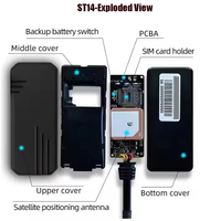 Traceur GPS 2G en temps réel pour véhicules, voitures et motos avec système de positionnement Android, modèle J14 (vente en gros)