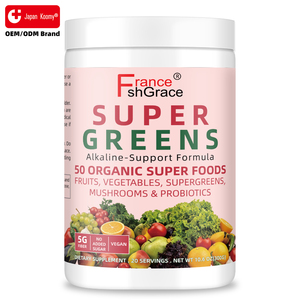 Poudre de légumes verts de haute qualité 500g – Complément alimentaire à base de champignons et probiotiques – Super poudre de légumes verts - Product Image 5