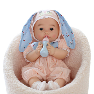 <b>Vinyl</b> Soothing Doll Exquisite, Cute, Soft, Simulated Facial Sensing Interactive Children's Toy Wholesale Doll - Product Image 3