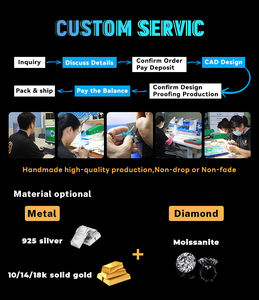 Hip Hop 3D Crown <strong>Lion</strong> Animal <strong>Pendant</strong> Real Gold Plated 925 Sterling Silver Fine Jewelry Moissanite <strong>Pendants</strong> - Product Image 6