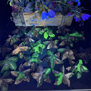 Figuras Mixtas de Animales Talladas en Ágata Volcánica Fluorescente UV: Unicornio, Elefante, Estrella de Mar, Búho. Piedra Curativa, Decoración del Hogar, Venta al por Mayor - Product Image 5