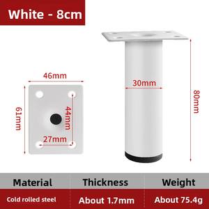 Pieds d'<span class=keywords><strong>armoire</strong></span> télescopiques réglables Pieds de meubles en métal à hauteur réglable pour <span class=keywords><strong>armoire</strong></span> de canapé - Product Image 2