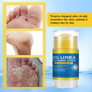 Stick de crème pour les pieds à 60% d'urée pour hommes, élimination des peaux mortes, réparation des fissures des talons, baume hydratant - Product Image 6