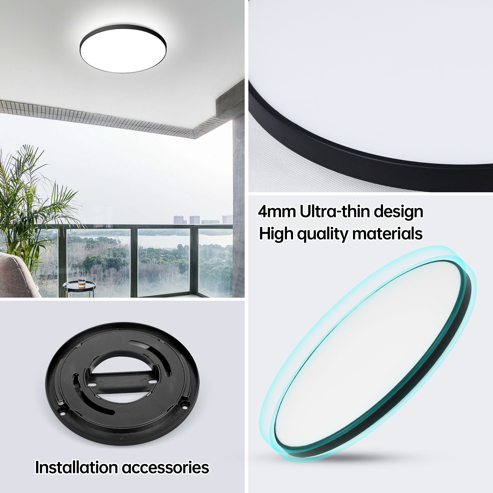 18W 24W 30W 40W 72W Morden IP44 Lamp Pop Led Celling Waterproof Spot Led Ceiling Light Living Room Led Panel Ceiling Light · image 4