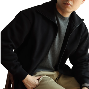 380 GSM Menswear fleeced Áo khoác Supima bông nhỏ moq tùy biến Logo nhiều màu sắc trong kho - Product Image 6