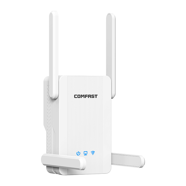 Comfast AX2700 Dual-Band Wi-Fi 6 Repeater Range Extender with AP Mode Seamless Coverage Easy Setup Enhanced Wi-Fi Signals