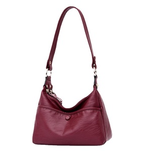 กระเป๋าหนัง PU ใบเล็กสำหรับผู้หญิงกระเป๋าแฟชั่นสะพายไหล่ใต้วงแขนใบเล็กตามสั่ง - Product Image 6