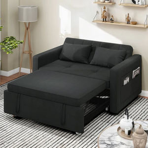 Huichen Home Canapé-<span class=keywords><strong>Lit</strong></span> Personnalisé Simple ou Double Couchage, Canapé <span class=keywords><strong>Pliant</strong></span> <span class=keywords><strong>2</strong></span> <span class=keywords><strong>Places</strong></span> Convertible pour Salon - Product Image 6