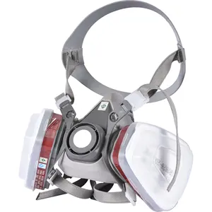 Maschera antipolvere per l'industria della gomma del respiratore chimico della maschera antigas a mezza faccia della nuova fabbrica di Design con filtro