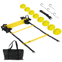 FDFIT échelle d'agilité de Football personnalisable de qualité supérieure, ensemble de Fitness, équipement d'entraînement de vitesse de Football, cônes obstacles Parachute