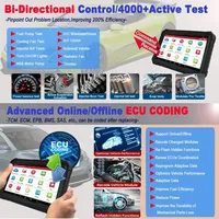 Alat Pemindai OBD2 Launch X431 PRO3S ELITE 2024 dengan PROG3 untuk Pengkodean Program ECU Kunci, Diagnostik Jarak Jauh, dan Pemrograman untuk BMW Audi Benz