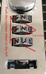 Myway Khóa Nhật Ký Chất Lượng Cao Có Khóa Kết Hợp Nhật Ký A5 Bằng Da PU Cẩm Thạch Bí Mật Cá Nhân - Product Image 6