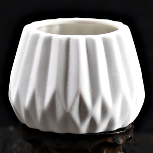 Pots à fleurs personnalisés, jardinières vertes, plantes bonsaï, plantes succulentes, décoration de jardin, balcon, intérieur, extérieur, <span class=keywords><strong>pot</strong></span> en céramique - Product Image 2