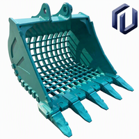 Personnalisation OEM disponible, Matériau haute résistance Q355 HM400, Compatible toutes marques, Godet squelette de roche robuste pour excavatrice