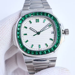 Montre de luxe pour homme, de haute qualité, originale, élégante, simple, en alliage, bracelet en acier crocodile, marque de luxe Pateks - Product Image 2