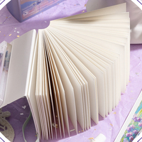 Mini cahier de peinture aquarelle portable avec plateau de peinture 50 feuilles ensemble de carnet de croquis de poche pour enfants