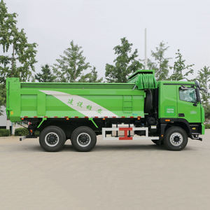 Camión Volquete Foton 6X4 GTL, 400hp, Transmisión Rápida, Caja de Carga de 8.2m, 12 Neumáticos, Diésel Euro 3/5, Remolque Trasero Reacondicionado - Product Image 4