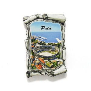 Souvenirs de voyage de Croatie, aimants de réfrigérateur en résine 3D, vente en gros, paysages de Trogir, Hvar, Vir, Pula, aimants de réfrigérateur, cadeaux touristiques - Product Image 3