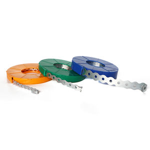 עניבות נירוסטה ss201 ss304 מחורר רצועת פלדה גלוונית עם חורים התאמה אישית רצועה banding - Product Image 4