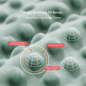 ผ้าห่มลายช้างมีแขนสำหรับเด็กผ้าห่มนุ่มกันเตะสำหรับกลางคืน - Product Image 5