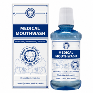 Enjuague Bucal Médico Profesional para Aliviar la Gingivitis, Eliminar el <span class=keywords><strong>Mal</strong></span> <span class=keywords><strong>Aliento</strong></span>, Tratamiento Antibacteriano para el Cuidado Bucal - Product Image 1