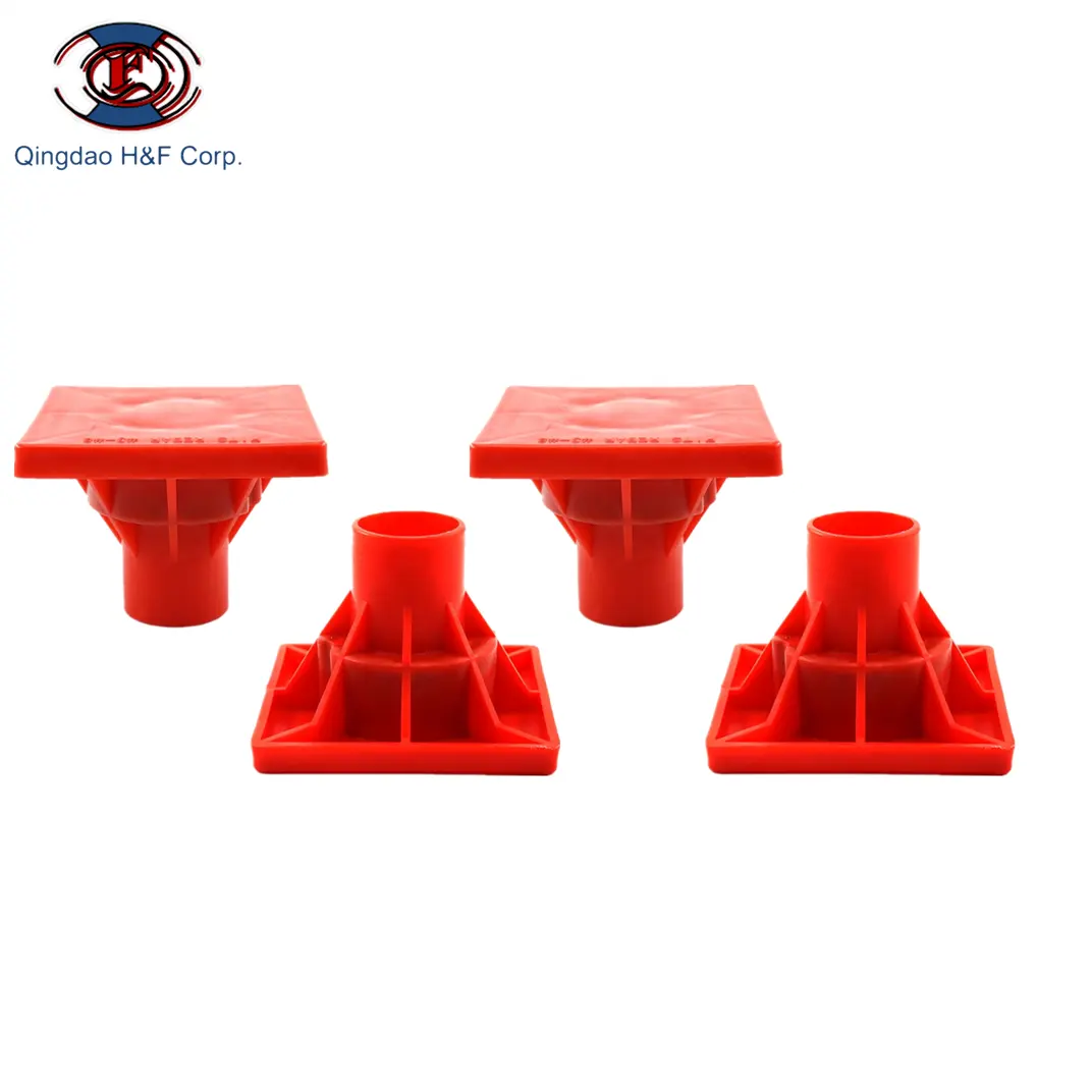 Reinforced Concrete Square Protective Plastic Rebar Cap