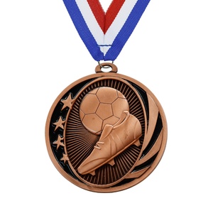 เหรียญรางวัลกีฬาฟุตบอลโลหะขายส่ง - Product Image 6