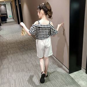 Nouvelle Collection : Ensemble de Maillots de Bain et Tenues Punjabi à Carreaux pour Filles - Product Image 2