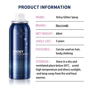 <span class=keywords><strong>Spray</strong></span> scintillant pour le corps, les cheveux et les <span class=keywords><strong>vêtements</strong></span> Party Star 60 ml, brillant, longue durée, imperméable et résistant à la transpiration, pour les soirées en boîte de nuit - Product Image 4