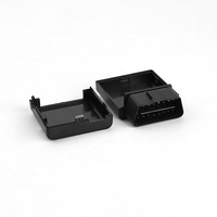 Boîtier de protection OBD 16 broches en plastique ABS noir pour outil de diagnostic de camion
