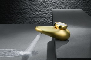 Grifo de Lavabo de Lujo de Latón con Válvula Cerámica, Monomando, Montaje en Cubierta, Mezclador de Agua Fría y Caliente para Hotel - Product Image 4
