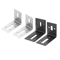 Support d'angle en acier inoxydable galvanisé découpé au laser sur mesure avec fabrication de tôles, tolérance de précision 0,02-0,1 mm