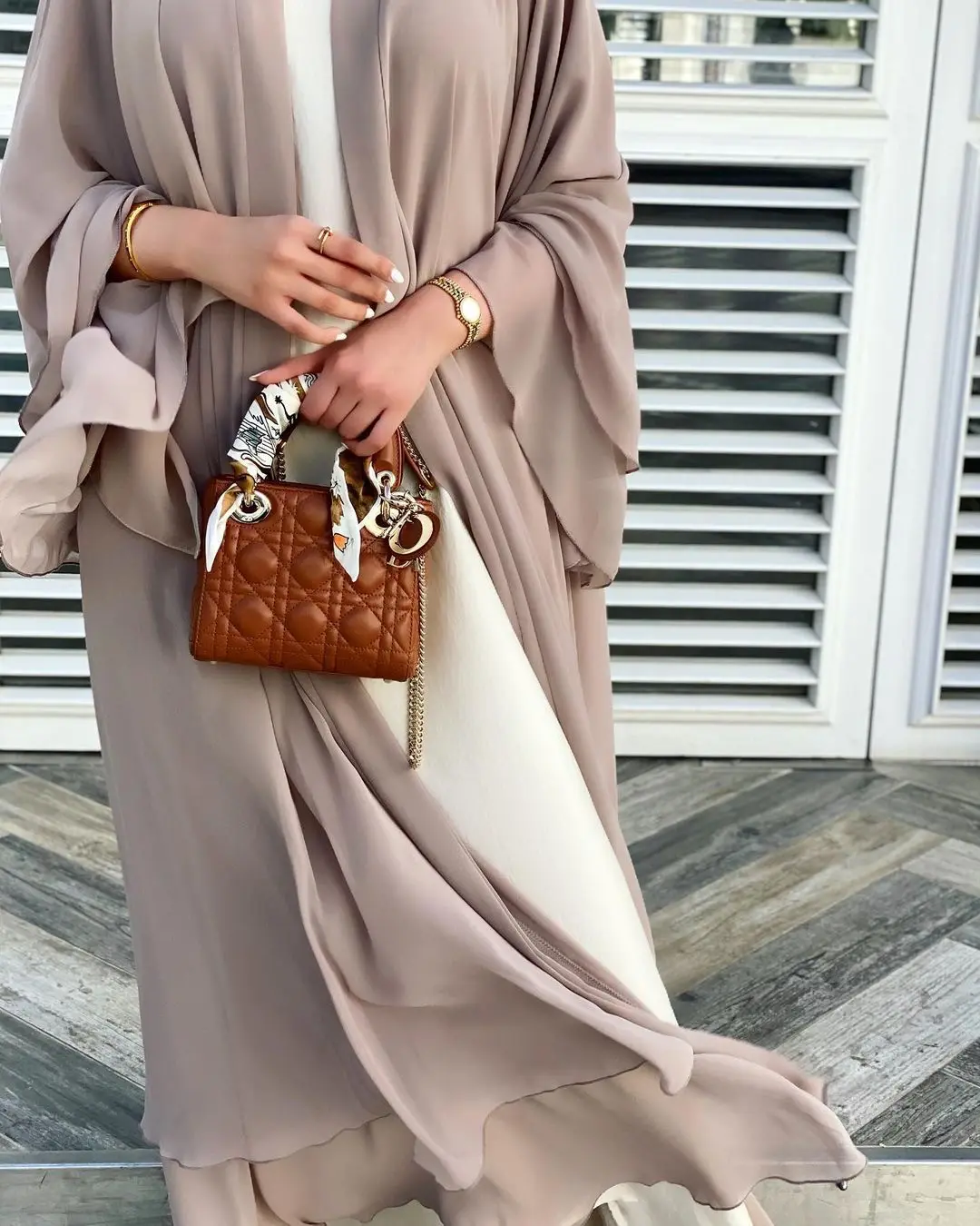 Thời Trang Polyester Hồi Giáo Abaya Váy Trung Đông Mix Abaya Váy Dubai Abaya OEM